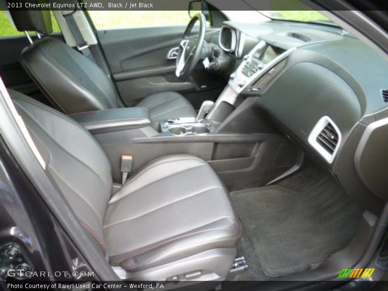 Front Seat of 2013 Equinox LTZ AWD
