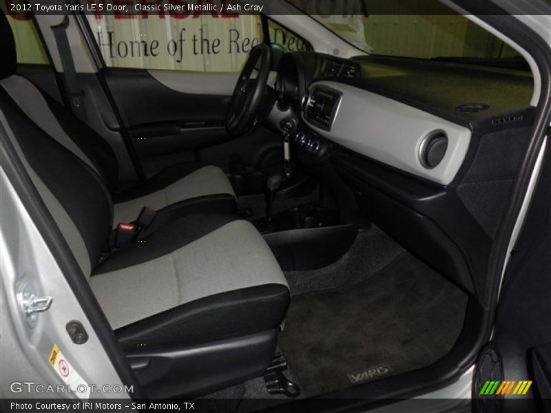Classic Silver Metallic / Ash Gray 2012 Toyota Yaris LE 5 Door