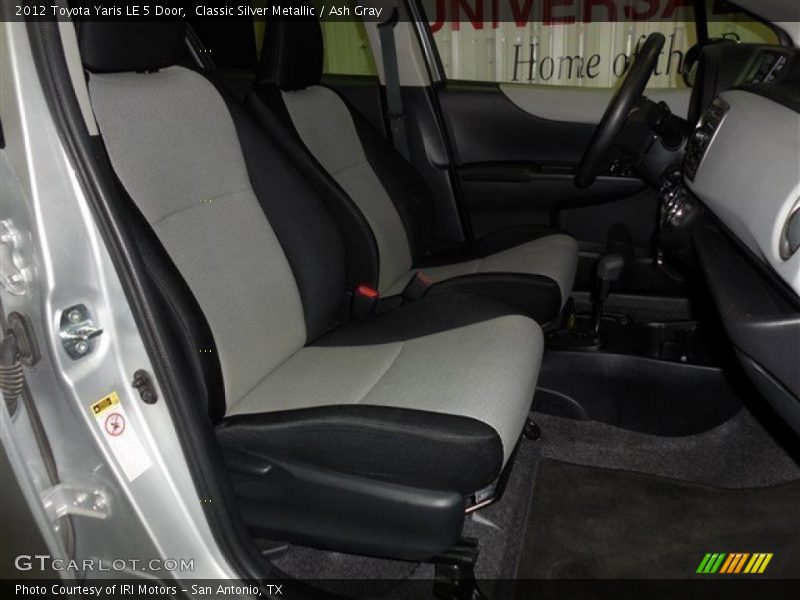 Classic Silver Metallic / Ash Gray 2012 Toyota Yaris LE 5 Door