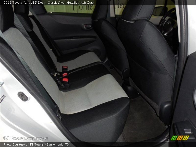 Classic Silver Metallic / Ash Gray 2012 Toyota Yaris LE 5 Door