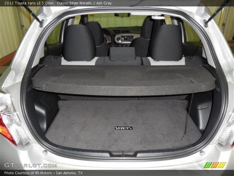Classic Silver Metallic / Ash Gray 2012 Toyota Yaris LE 5 Door