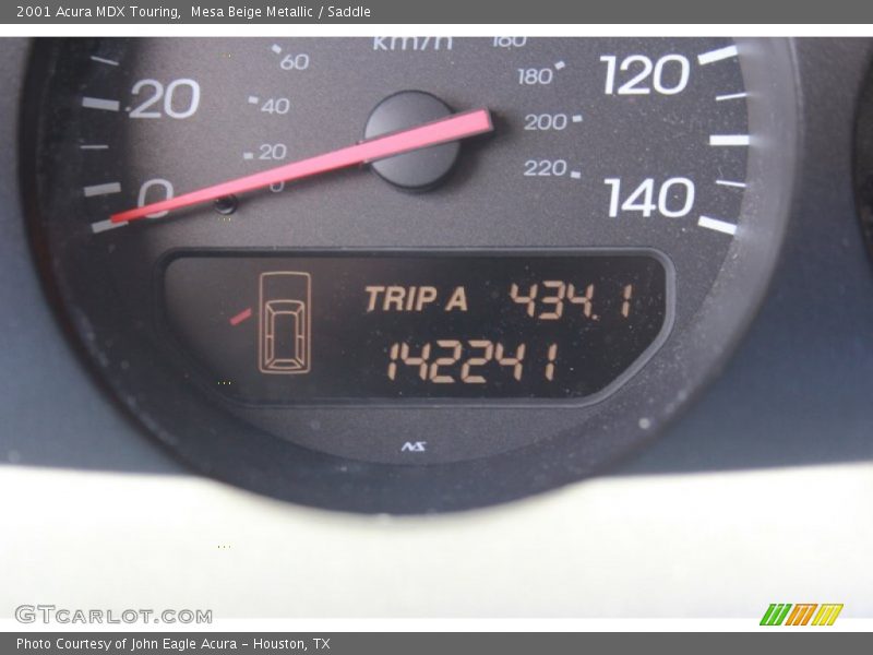 Mesa Beige Metallic / Saddle 2001 Acura MDX Touring