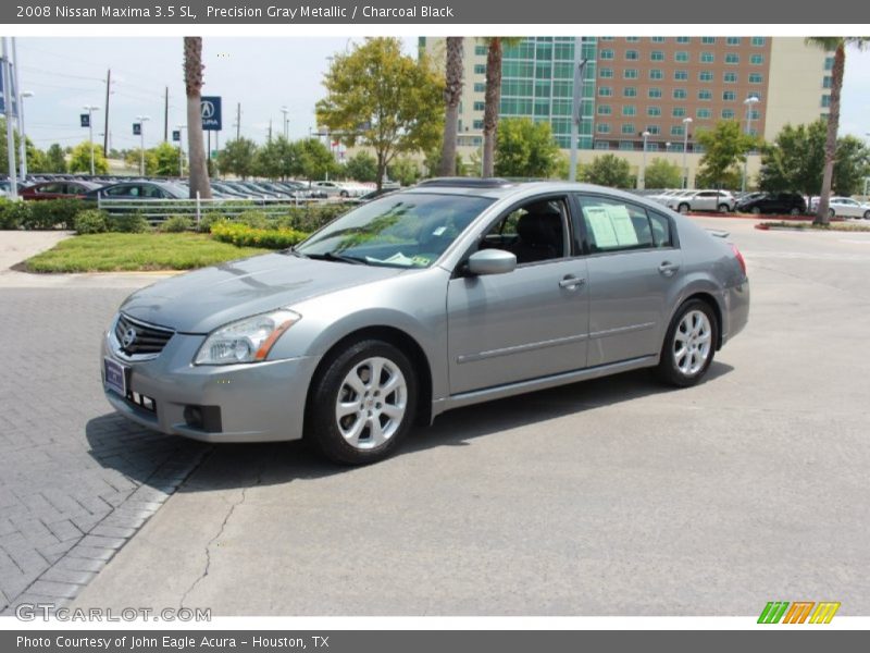 Precision Gray Metallic / Charcoal Black 2008 Nissan Maxima 3.5 SL