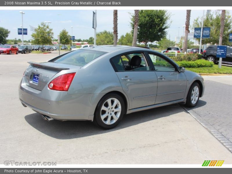 Precision Gray Metallic / Charcoal Black 2008 Nissan Maxima 3.5 SL