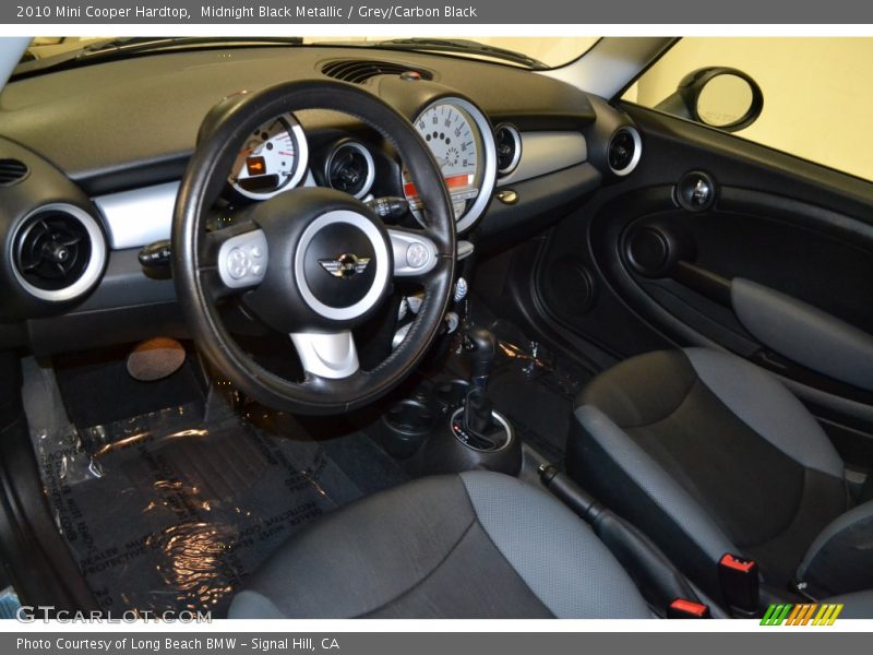 Midnight Black Metallic / Grey/Carbon Black 2010 Mini Cooper Hardtop