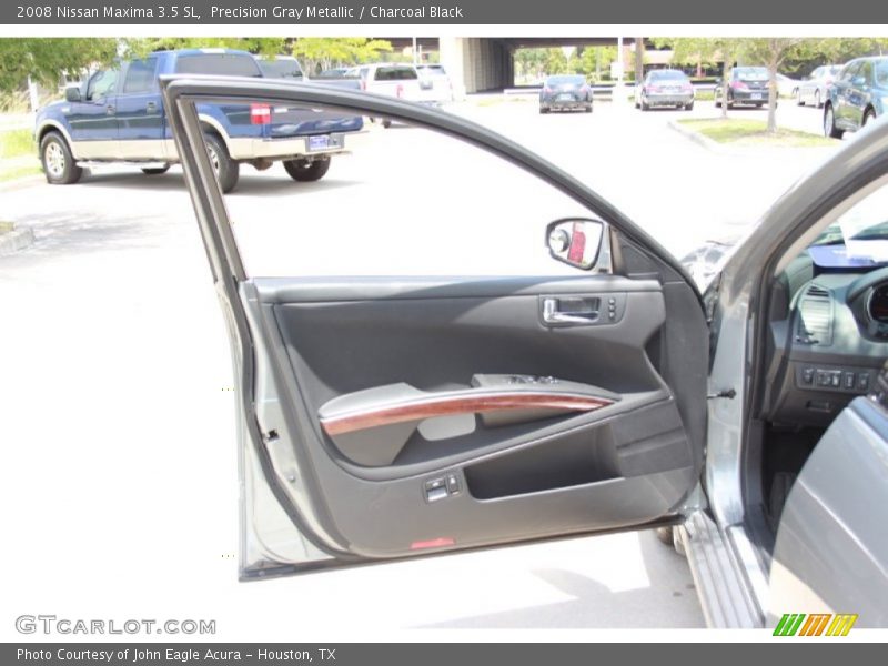 Precision Gray Metallic / Charcoal Black 2008 Nissan Maxima 3.5 SL