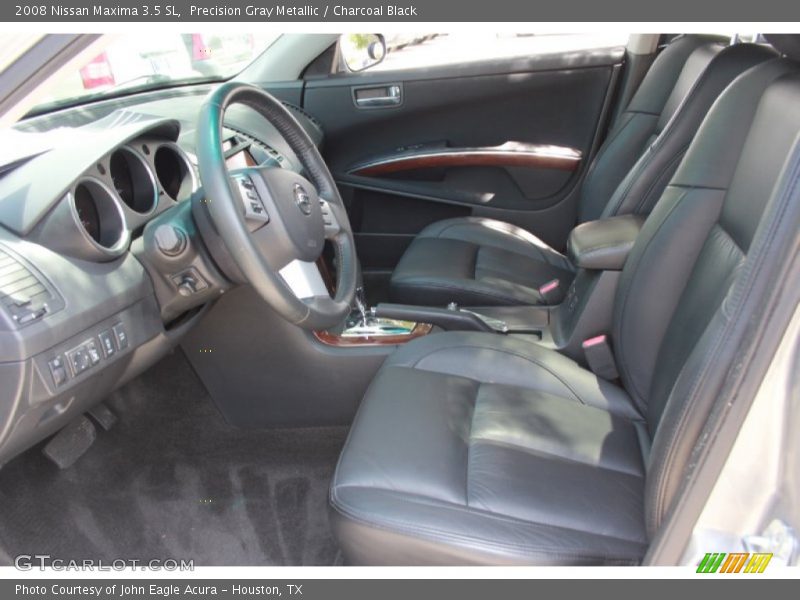 Precision Gray Metallic / Charcoal Black 2008 Nissan Maxima 3.5 SL