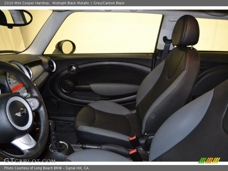 Midnight Black Metallic / Grey/Carbon Black 2010 Mini Cooper Hardtop