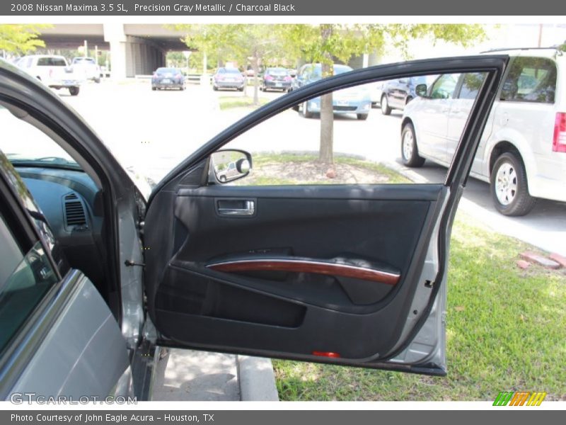 Precision Gray Metallic / Charcoal Black 2008 Nissan Maxima 3.5 SL