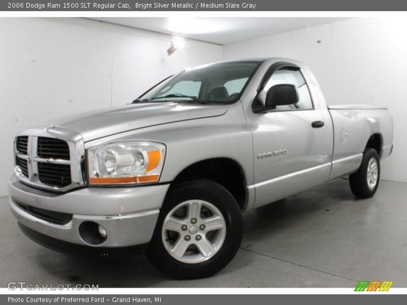 Bright Silver Metallic / Medium Slate Gray 2006 Dodge Ram 1500 SLT Regular Cab