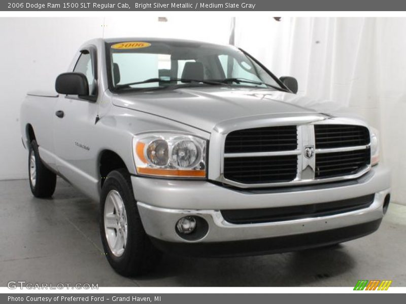 Bright Silver Metallic / Medium Slate Gray 2006 Dodge Ram 1500 SLT Regular Cab
