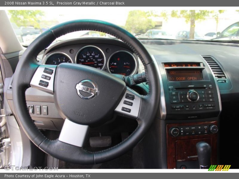 Precision Gray Metallic / Charcoal Black 2008 Nissan Maxima 3.5 SL