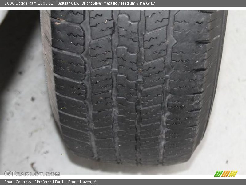Bright Silver Metallic / Medium Slate Gray 2006 Dodge Ram 1500 SLT Regular Cab