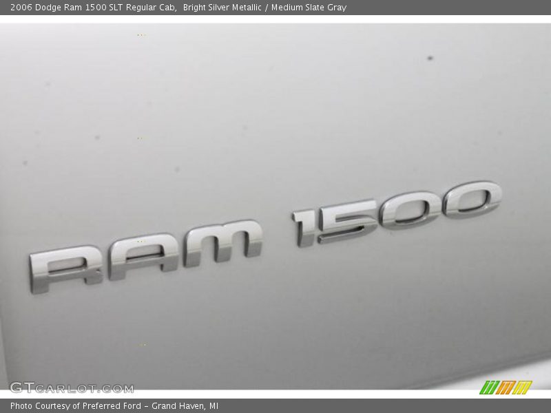 Bright Silver Metallic / Medium Slate Gray 2006 Dodge Ram 1500 SLT Regular Cab