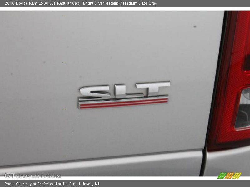Bright Silver Metallic / Medium Slate Gray 2006 Dodge Ram 1500 SLT Regular Cab