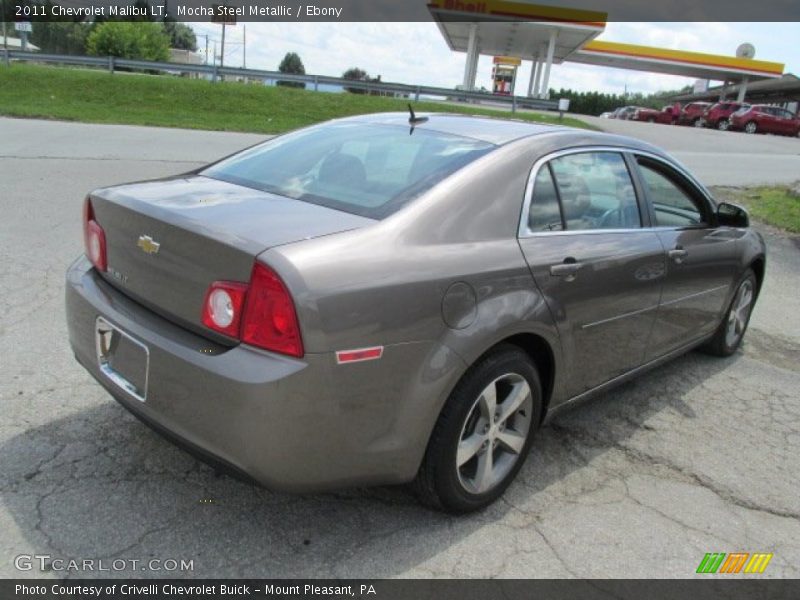 Mocha Steel Metallic / Ebony 2011 Chevrolet Malibu LT