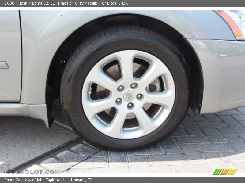 Precision Gray Metallic / Charcoal Black 2008 Nissan Maxima 3.5 SL