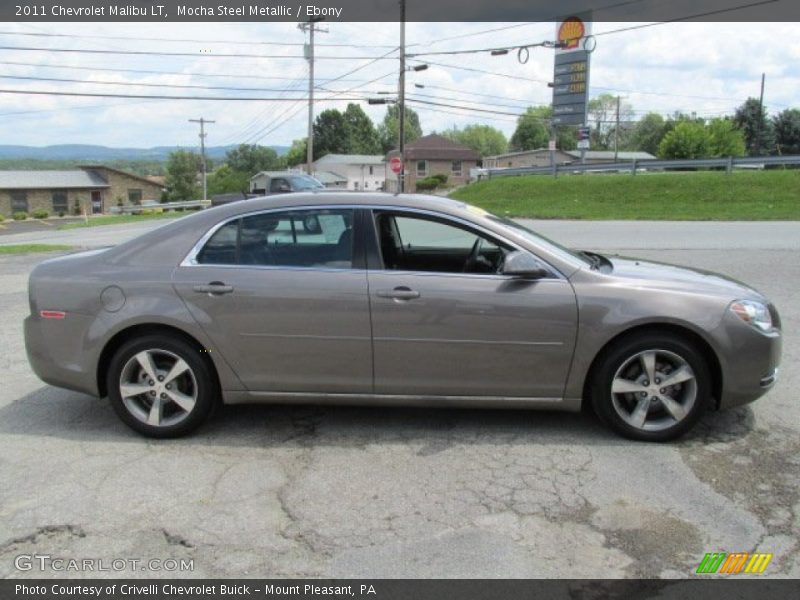 Mocha Steel Metallic / Ebony 2011 Chevrolet Malibu LT