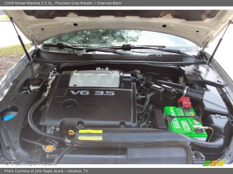 Precision Gray Metallic / Charcoal Black 2008 Nissan Maxima 3.5 SL