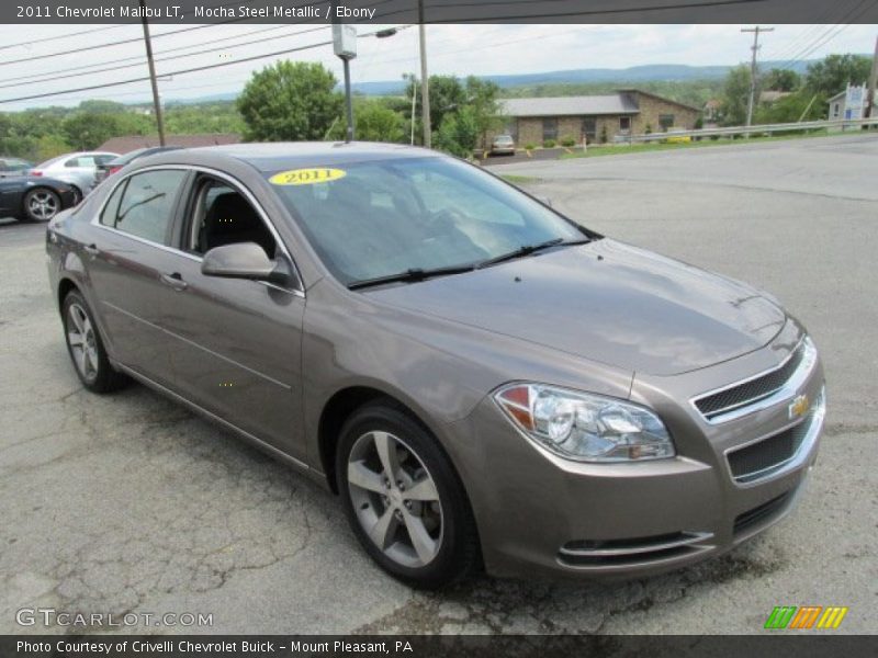 Mocha Steel Metallic / Ebony 2011 Chevrolet Malibu LT