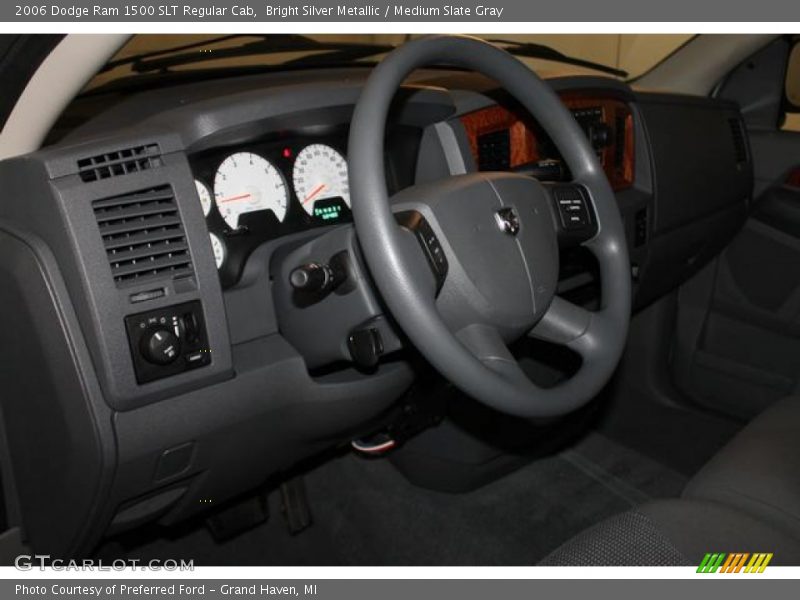 Bright Silver Metallic / Medium Slate Gray 2006 Dodge Ram 1500 SLT Regular Cab
