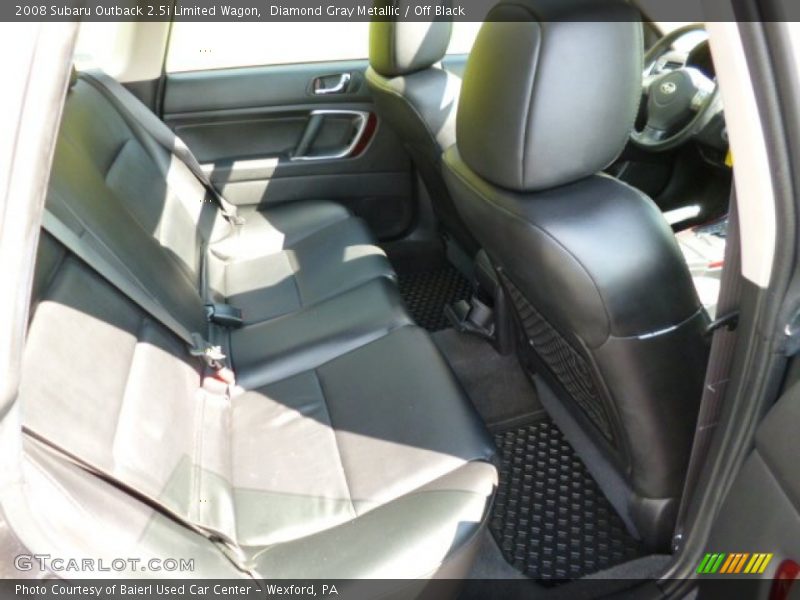 Diamond Gray Metallic / Off Black 2008 Subaru Outback 2.5i Limited Wagon