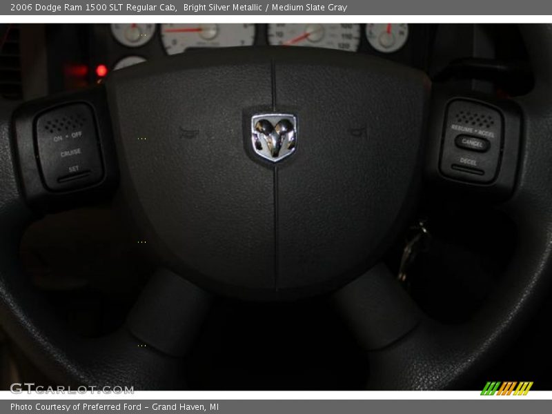 Bright Silver Metallic / Medium Slate Gray 2006 Dodge Ram 1500 SLT Regular Cab