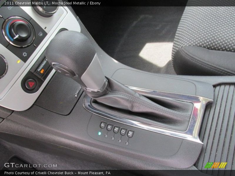 Mocha Steel Metallic / Ebony 2011 Chevrolet Malibu LT