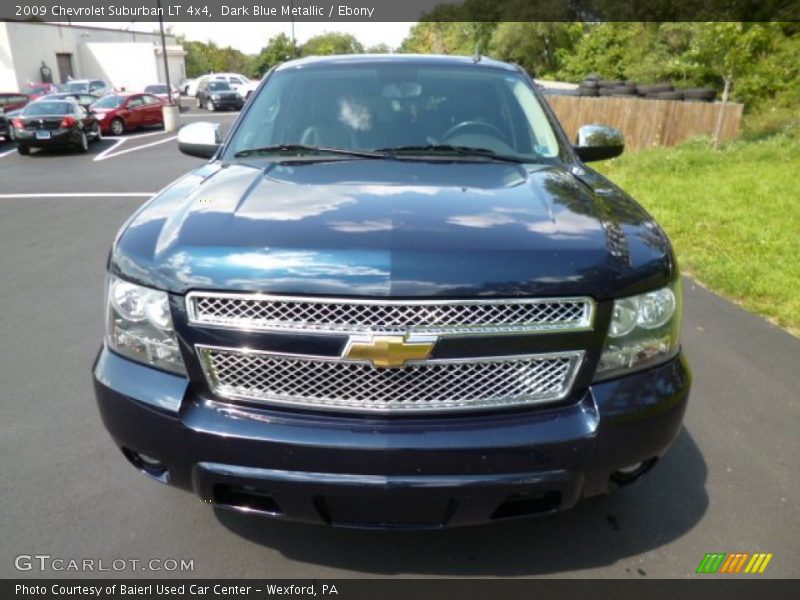 Dark Blue Metallic / Ebony 2009 Chevrolet Suburban LT 4x4