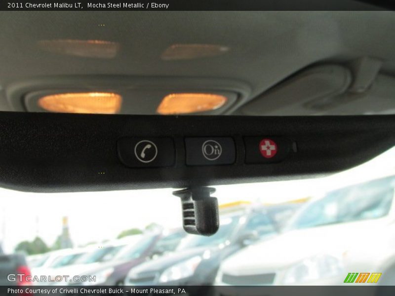 Mocha Steel Metallic / Ebony 2011 Chevrolet Malibu LT