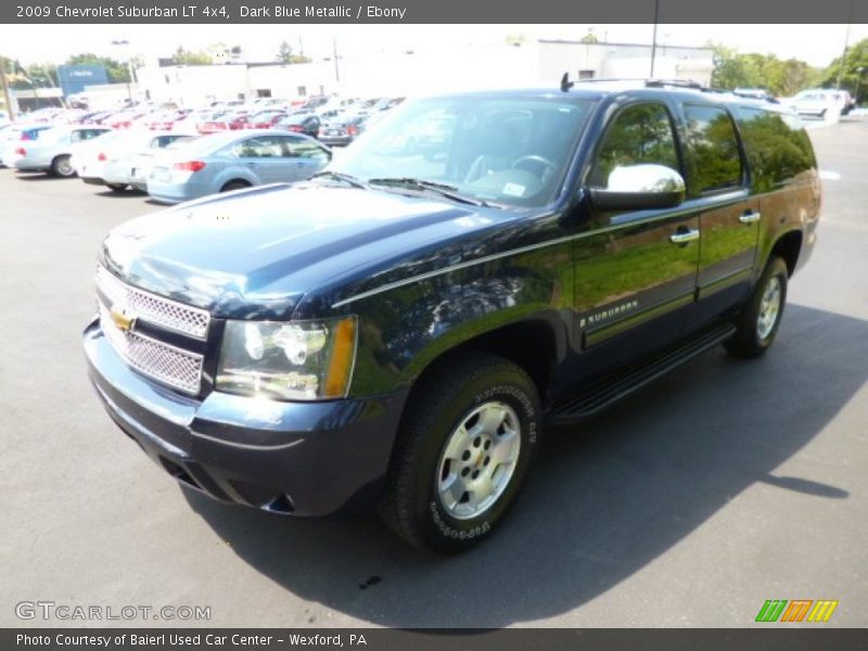 Dark Blue Metallic / Ebony 2009 Chevrolet Suburban LT 4x4