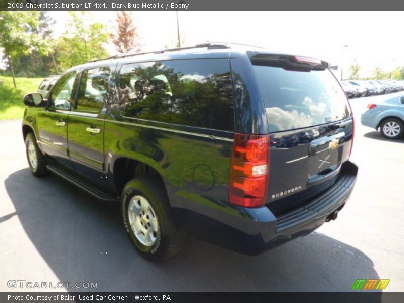 Dark Blue Metallic / Ebony 2009 Chevrolet Suburban LT 4x4