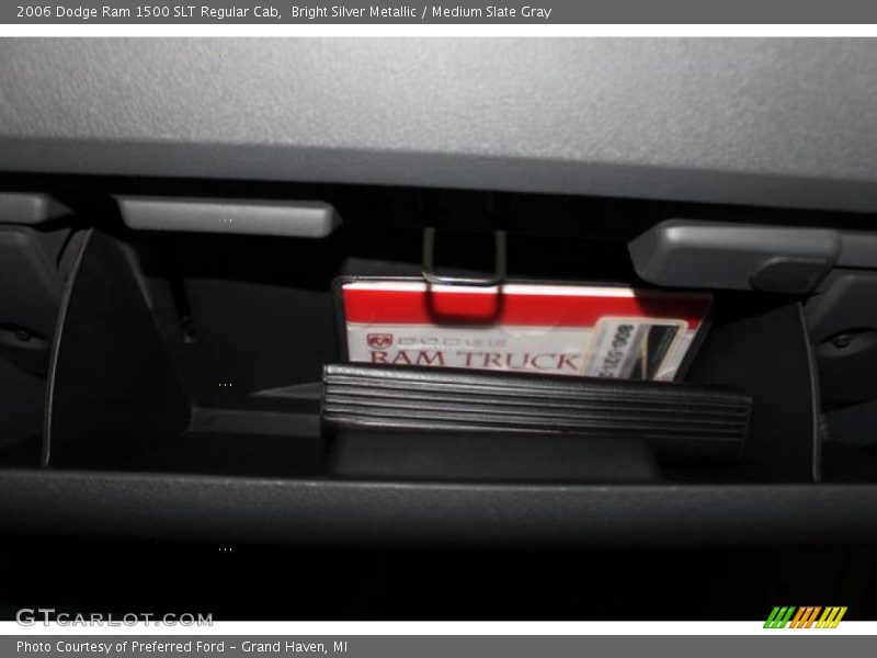 Bright Silver Metallic / Medium Slate Gray 2006 Dodge Ram 1500 SLT Regular Cab