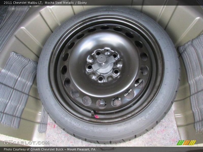 Mocha Steel Metallic / Ebony 2011 Chevrolet Malibu LT