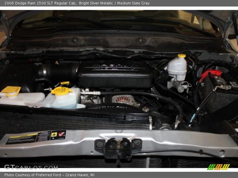 Bright Silver Metallic / Medium Slate Gray 2006 Dodge Ram 1500 SLT Regular Cab
