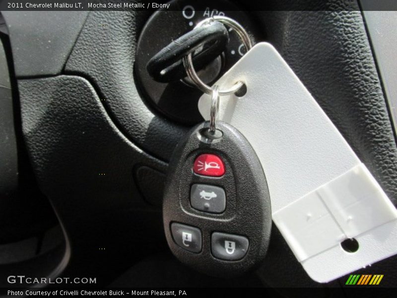 Mocha Steel Metallic / Ebony 2011 Chevrolet Malibu LT