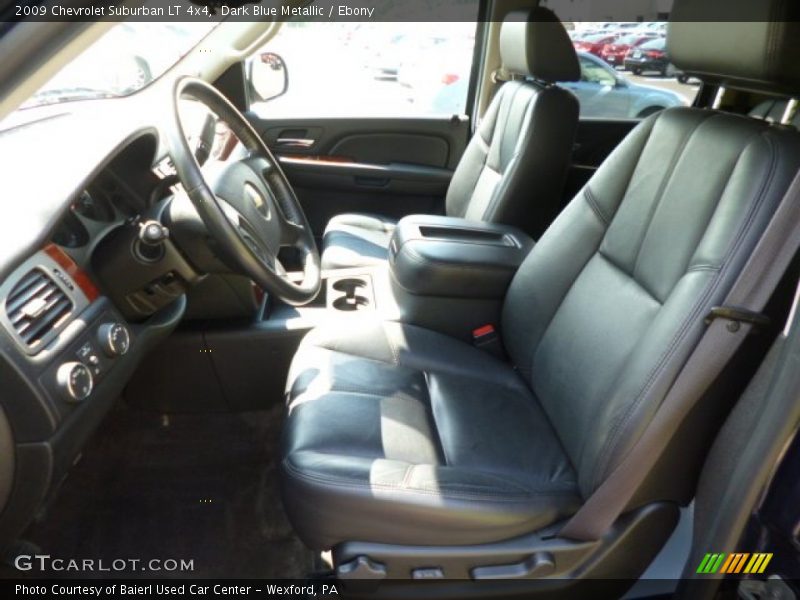 Dark Blue Metallic / Ebony 2009 Chevrolet Suburban LT 4x4