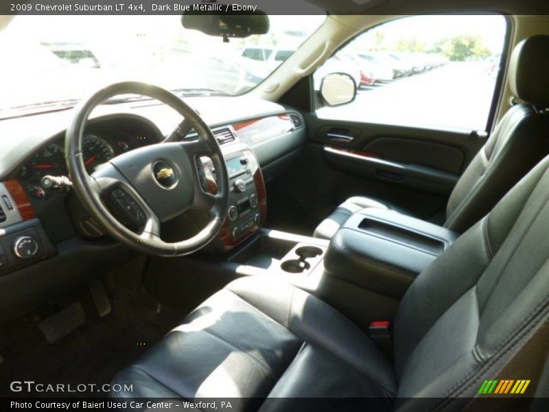 Dark Blue Metallic / Ebony 2009 Chevrolet Suburban LT 4x4