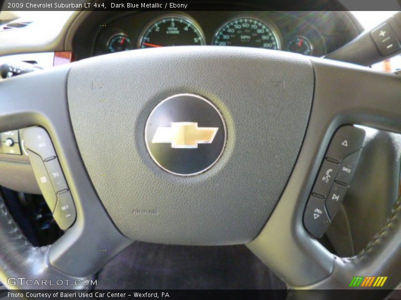 Dark Blue Metallic / Ebony 2009 Chevrolet Suburban LT 4x4