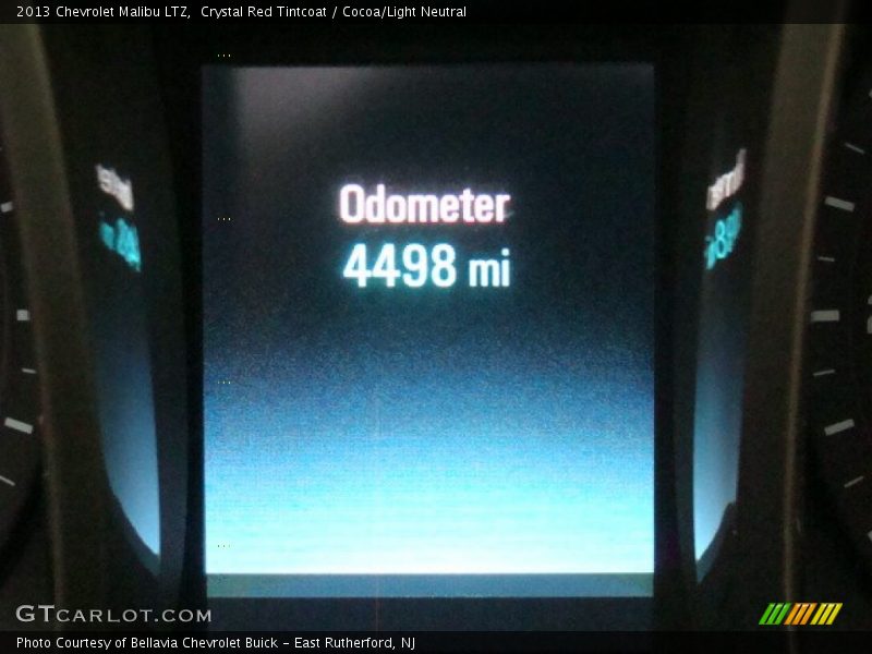 Crystal Red Tintcoat / Cocoa/Light Neutral 2013 Chevrolet Malibu LTZ