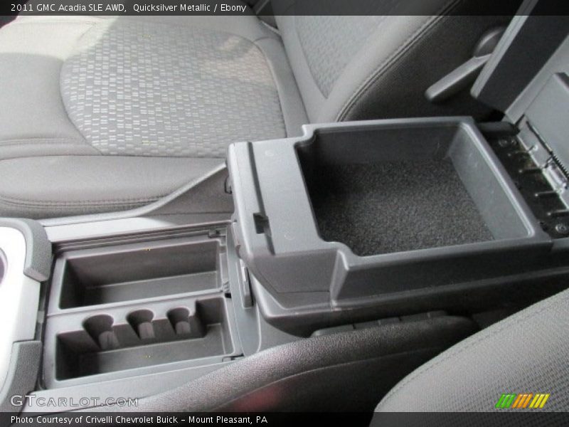 Quicksilver Metallic / Ebony 2011 GMC Acadia SLE AWD