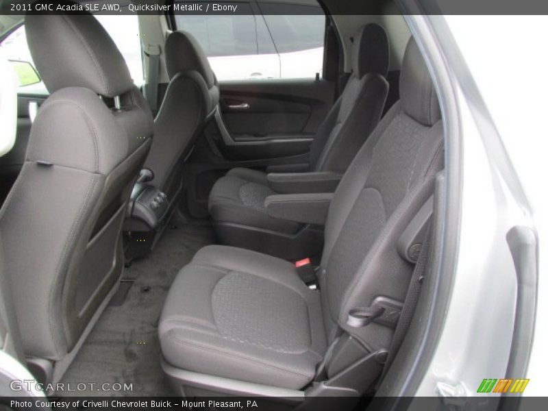 Quicksilver Metallic / Ebony 2011 GMC Acadia SLE AWD