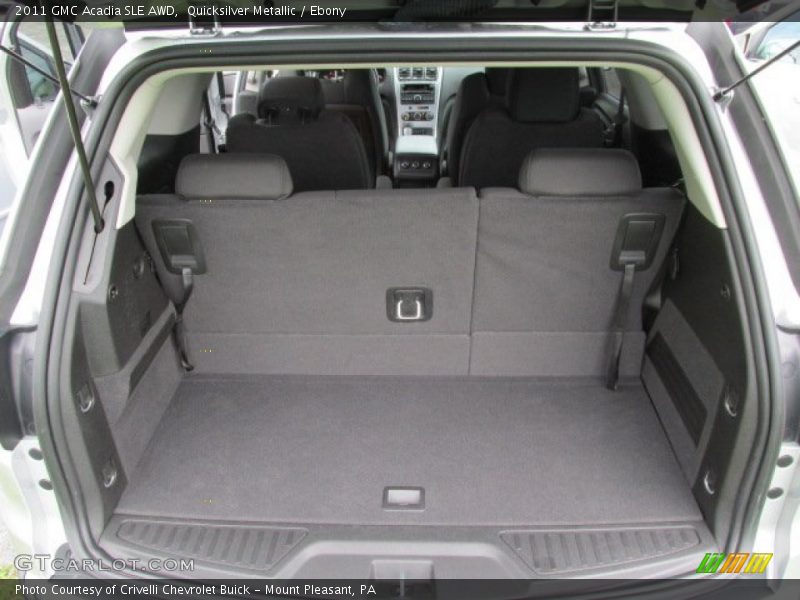 Quicksilver Metallic / Ebony 2011 GMC Acadia SLE AWD