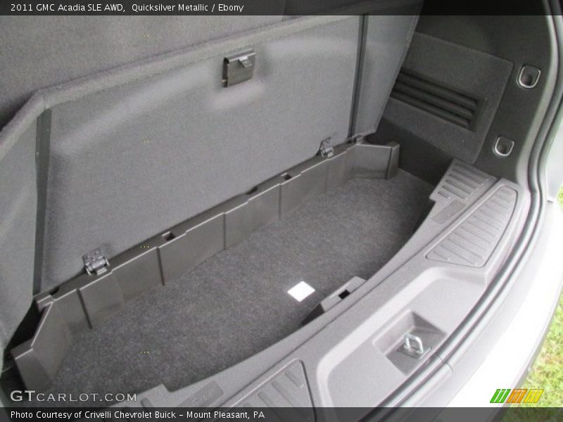 Quicksilver Metallic / Ebony 2011 GMC Acadia SLE AWD