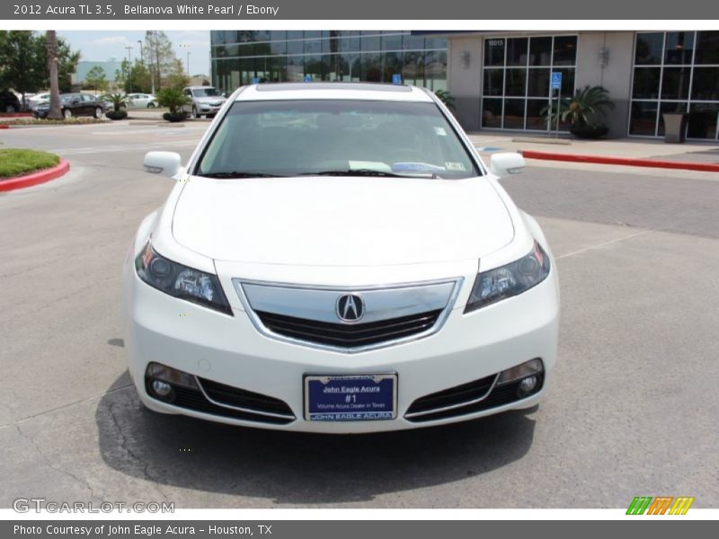 Bellanova White Pearl / Ebony 2012 Acura TL 3.5
