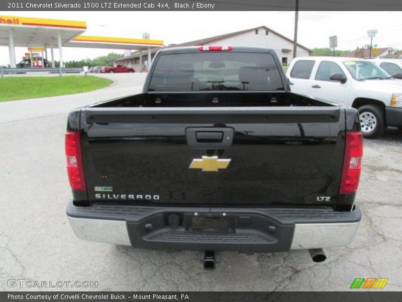 Black / Ebony 2011 Chevrolet Silverado 1500 LTZ Extended Cab 4x4