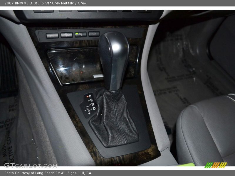Silver Grey Metallic / Grey 2007 BMW X3 3.0si