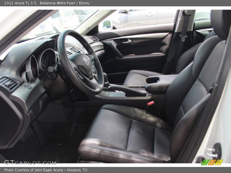 Bellanova White Pearl / Ebony 2012 Acura TL 3.5
