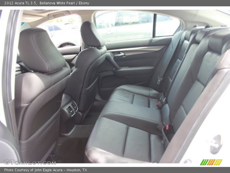 Bellanova White Pearl / Ebony 2012 Acura TL 3.5