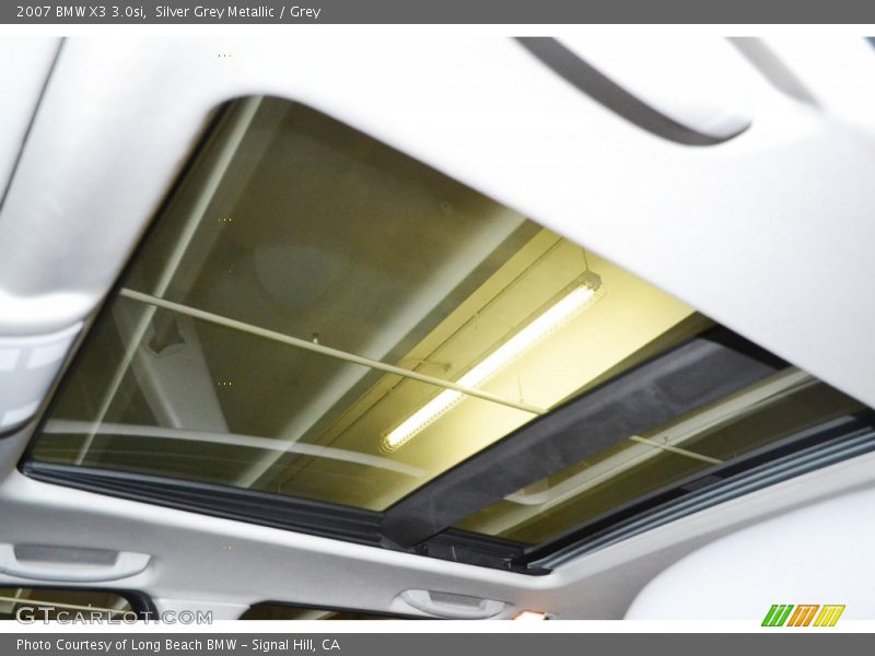 Silver Grey Metallic / Grey 2007 BMW X3 3.0si